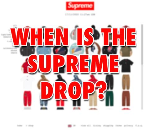 when is supreme dropping next.